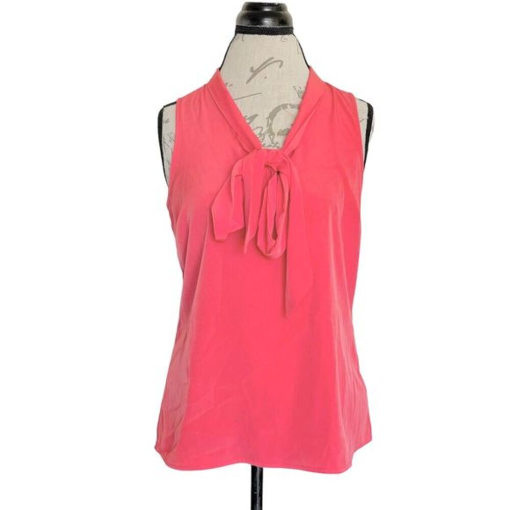 Forever 21 Womens Blouse Size Small Halter Front Tied Neck Sleeveless Collar